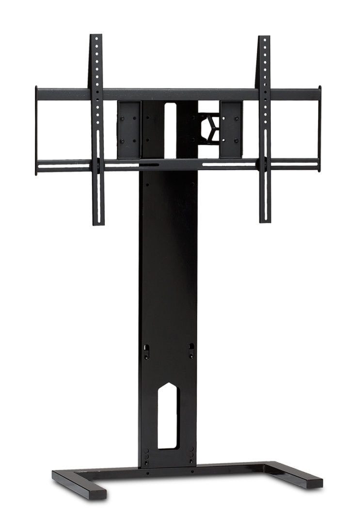 The Arena BDI Tv Mount Freestanding Sturdy Steel Base Flexible Height with Easy Swivel and Hidden Cables