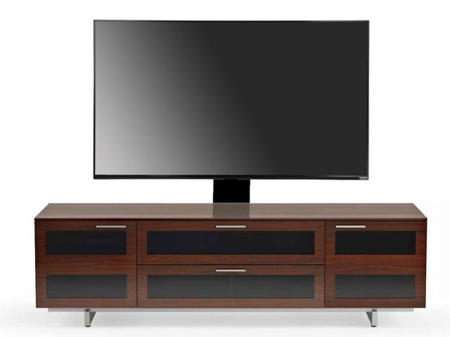 The Avion Tv Cabinet in Cherry by BDI modern home entertainment center