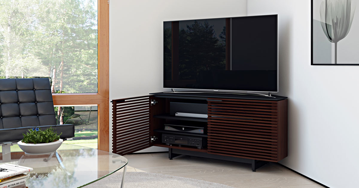 Corridor 8175 Corner TV Stand & Media BDI Furniture