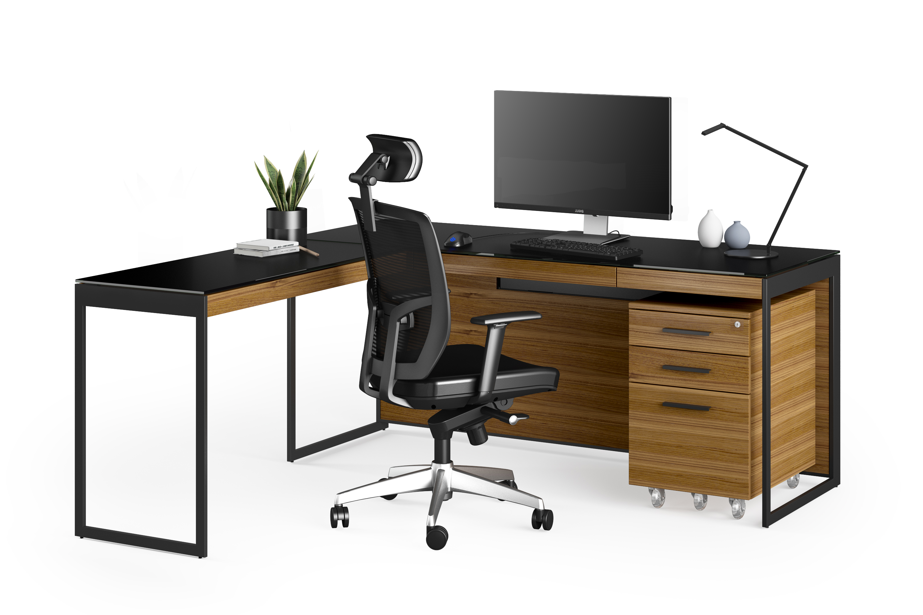Sequel 6112 Modern Office Desk Return | BDI Furniture
