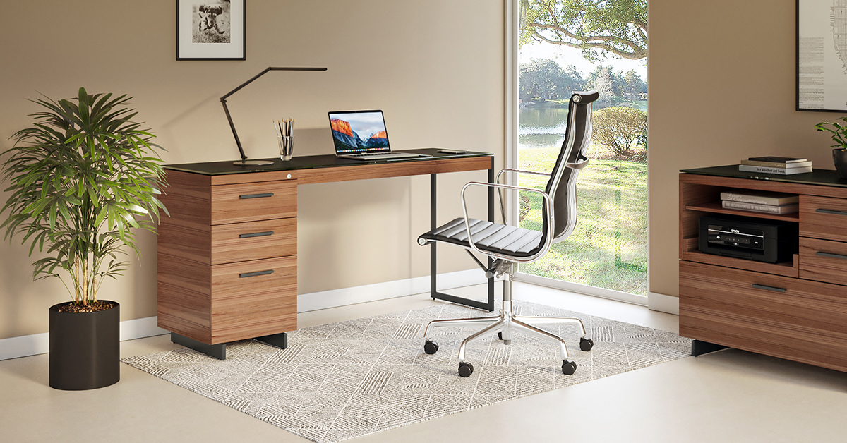 Sequel 6112 Modern Office Desk Return | BDI Furniture