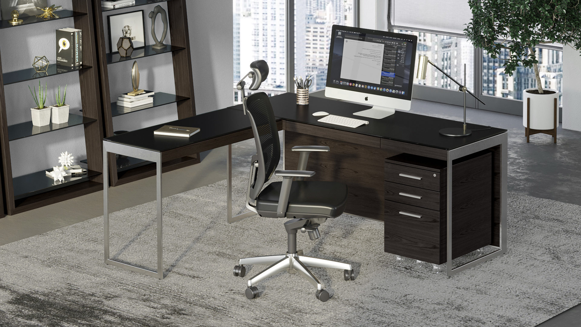 Modern Home Office Desks & Computer Desks BDI Furniture