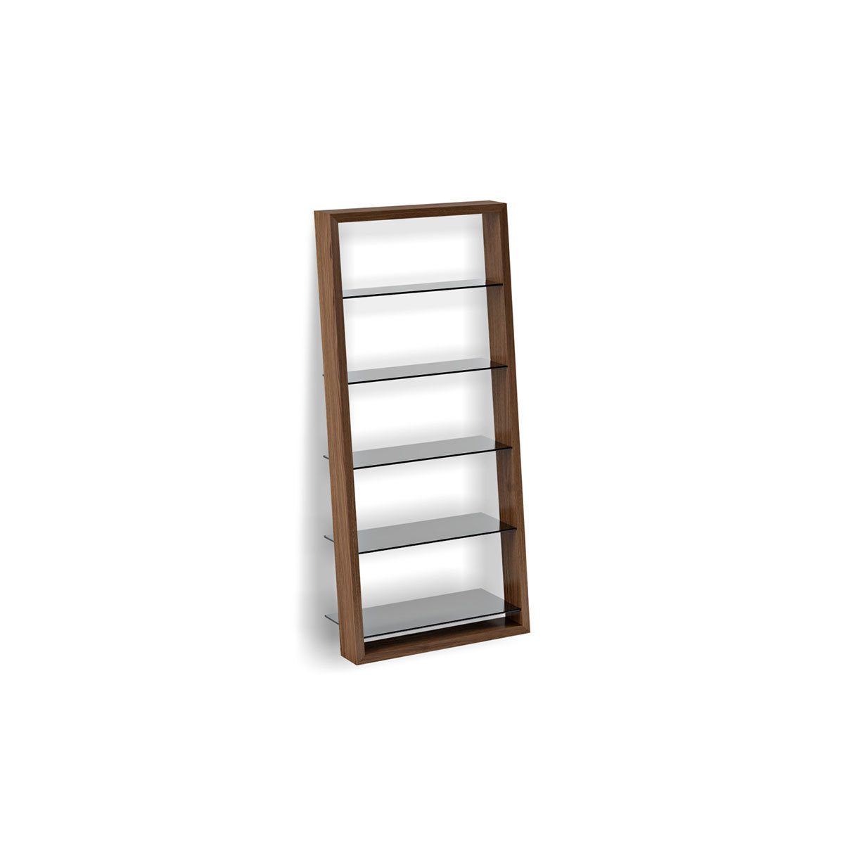 Eileen 5156 Modern Leaning Glass Shelf BDI Furniture
