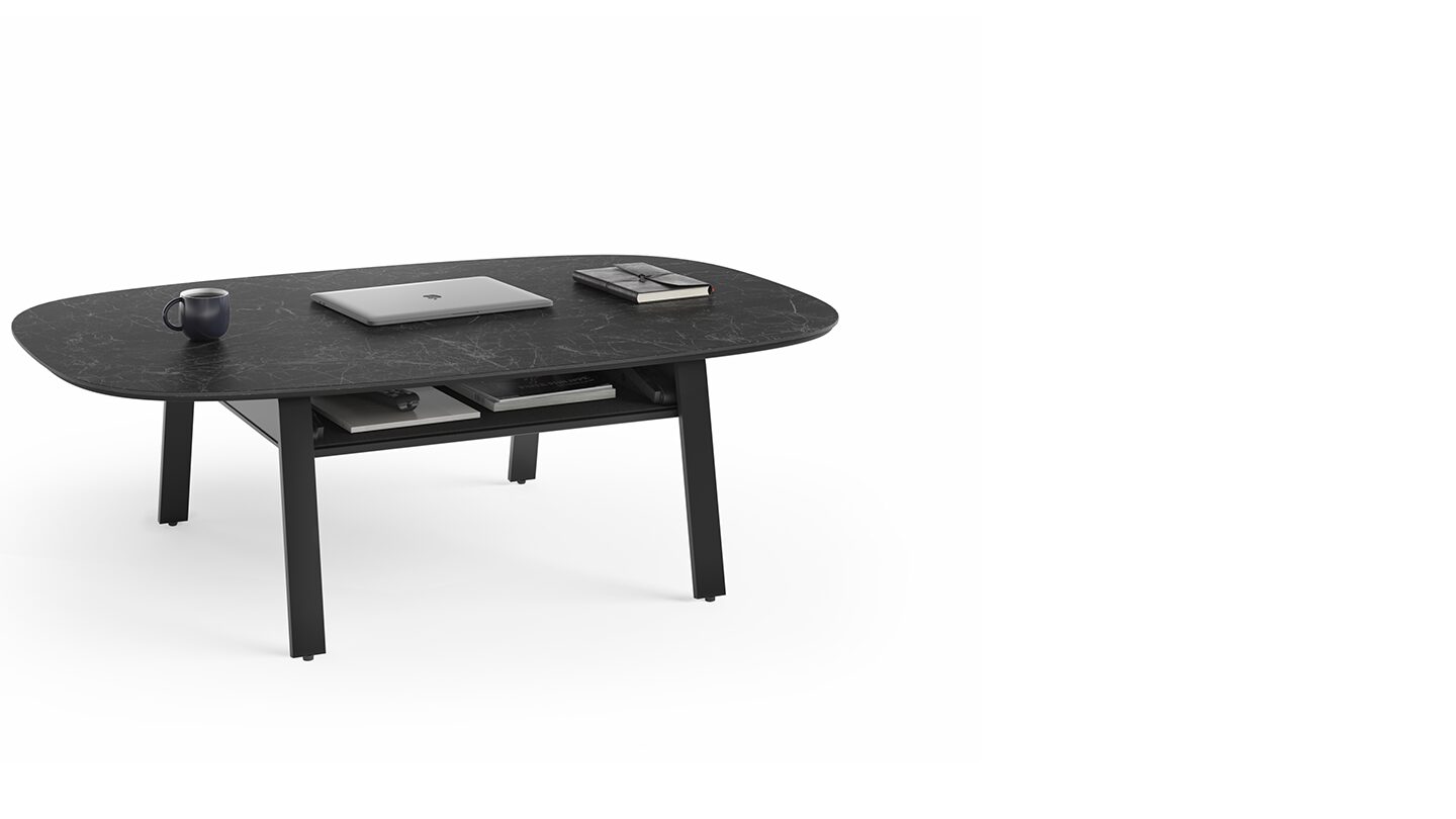 Cloud 9 lift top coffee table 1182 BDI nimbus black porcelain storage isolated 1