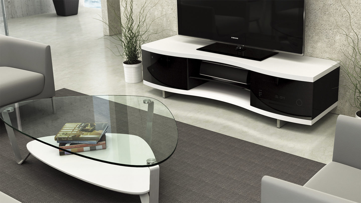 Bdi ola tv stand glass dino coffee table white bdi furniture 1440