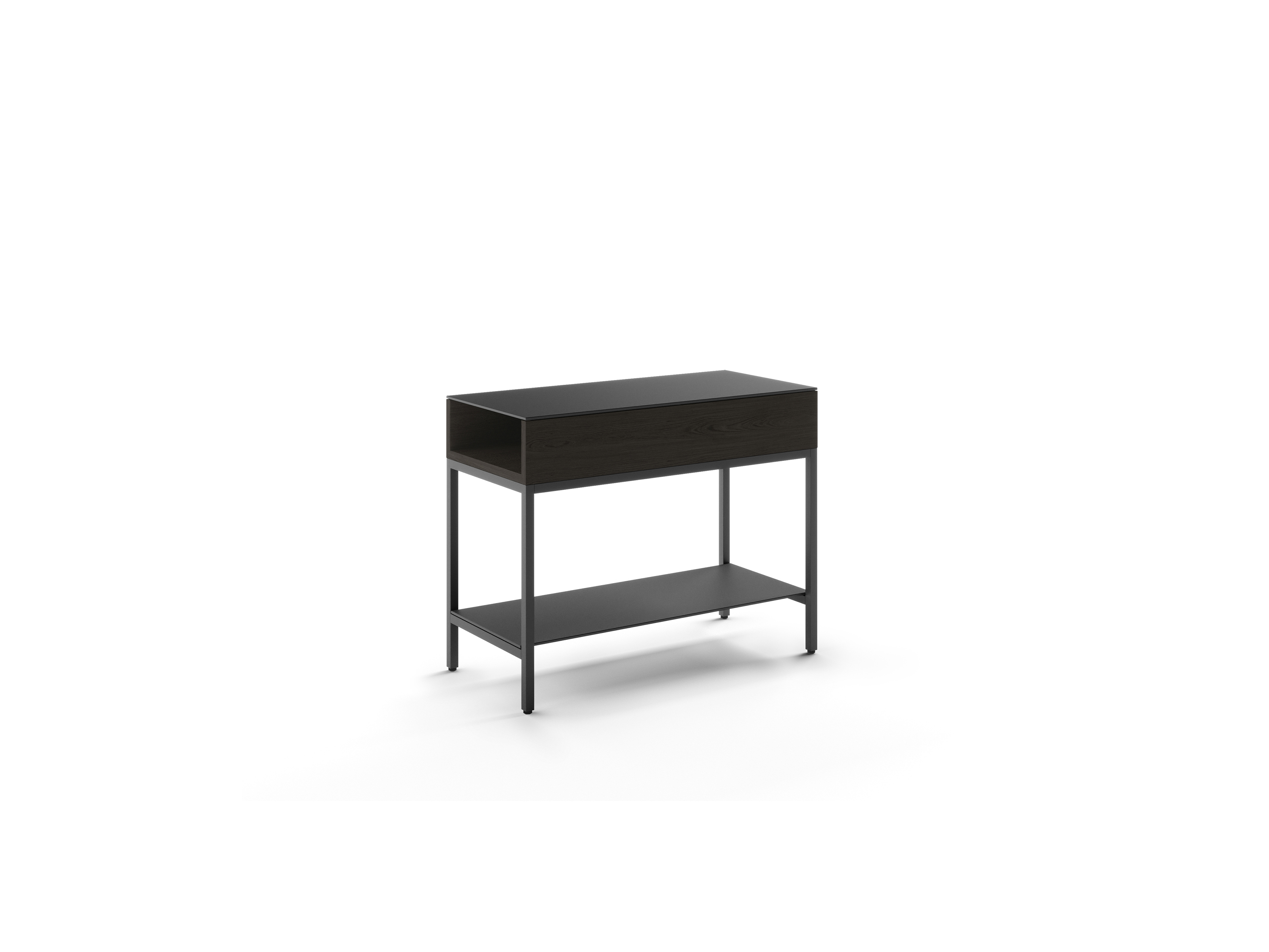 Reveal 1196 Modern Glass Top End Table BDI Furniture