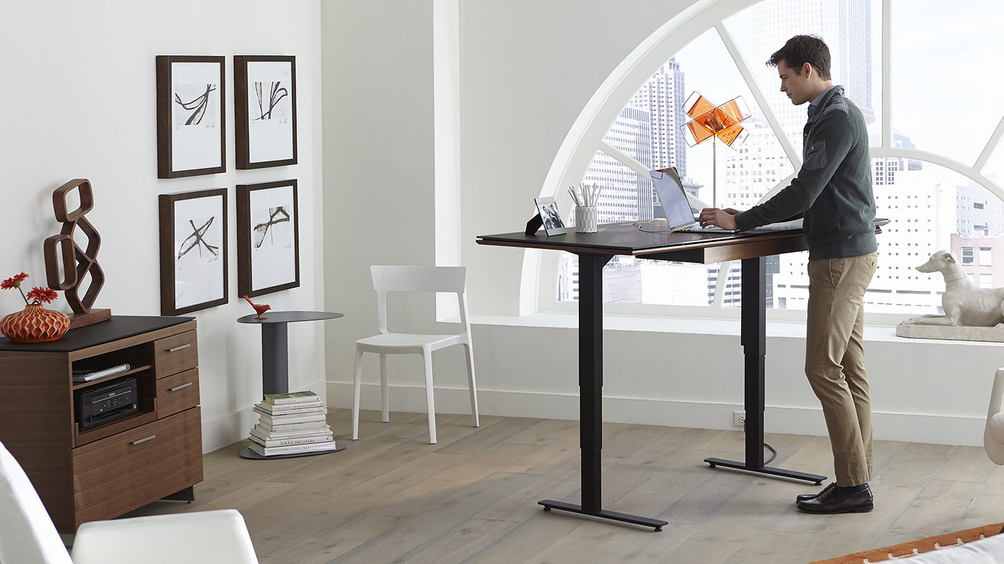 Standing desk landing page hero