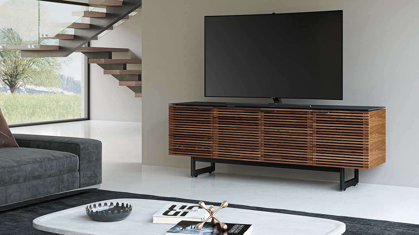 Corridor 8179 walnut louvered door design story
