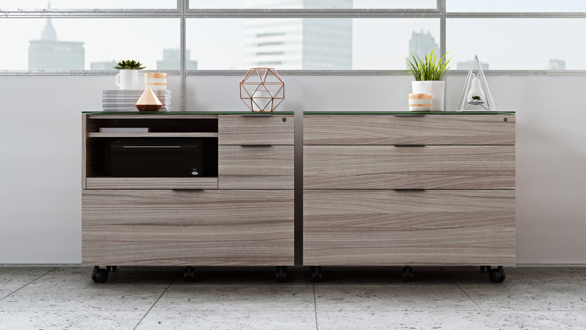 Modern Filing Storage and File Storage BDI Furniture